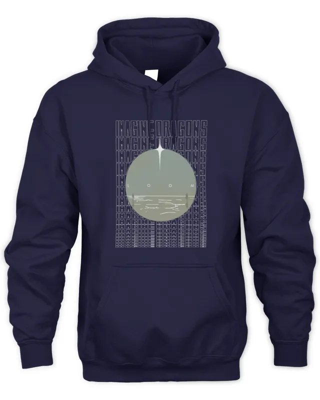 New Hoodie Imagine Dragons Merch Loom Globe