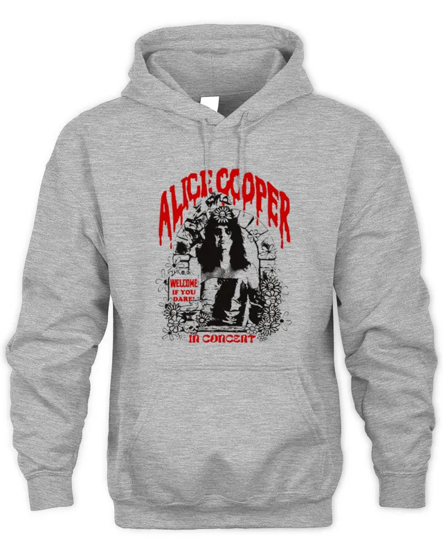 New Hoodie Alice Cooper Apparel Alice Cooper If You Dare
