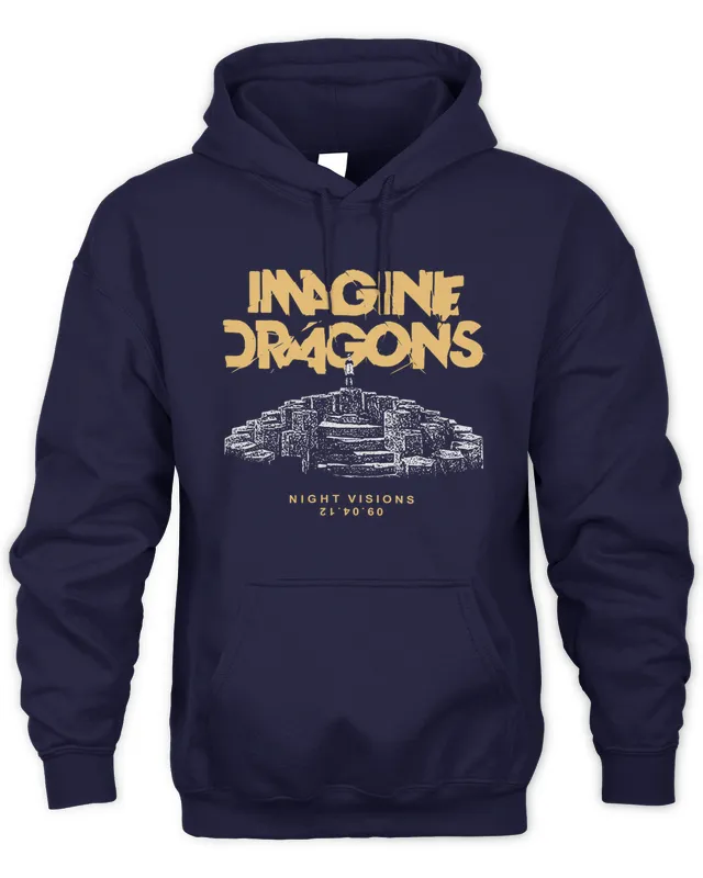 Hoodie Imagine Dragons Merch 10 Year Anniversary 