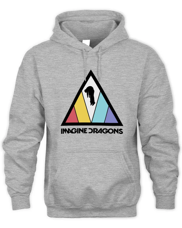 New Hoodie Imagine Dragons Merch Triangle Logo
