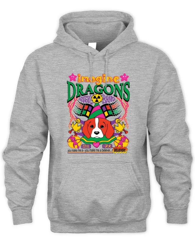 New Hoodie Official LXIX Apparel Imagine Dragons Believer