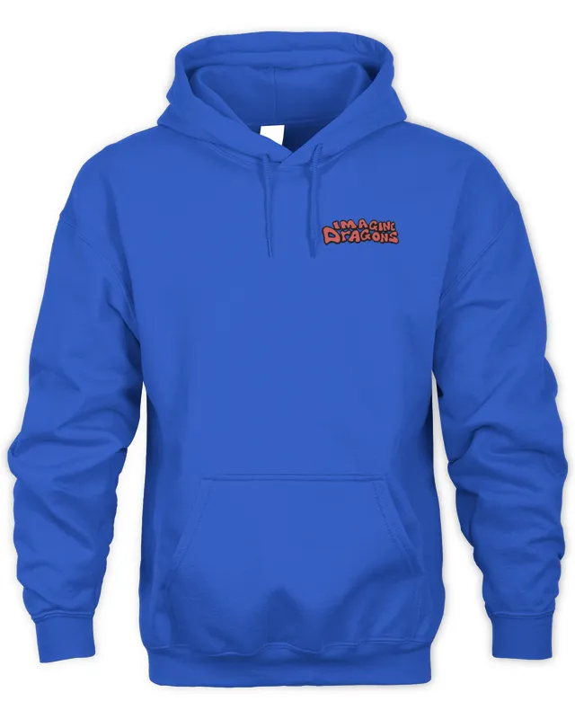 New Hoodie Imagine Dragons Merch Live In Vegas Text And Graphic