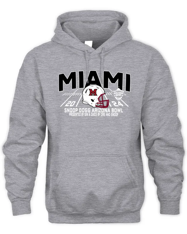 Hoodie Official Miami RedHawks Snoop Dogg Arizona Bowl Bound 
