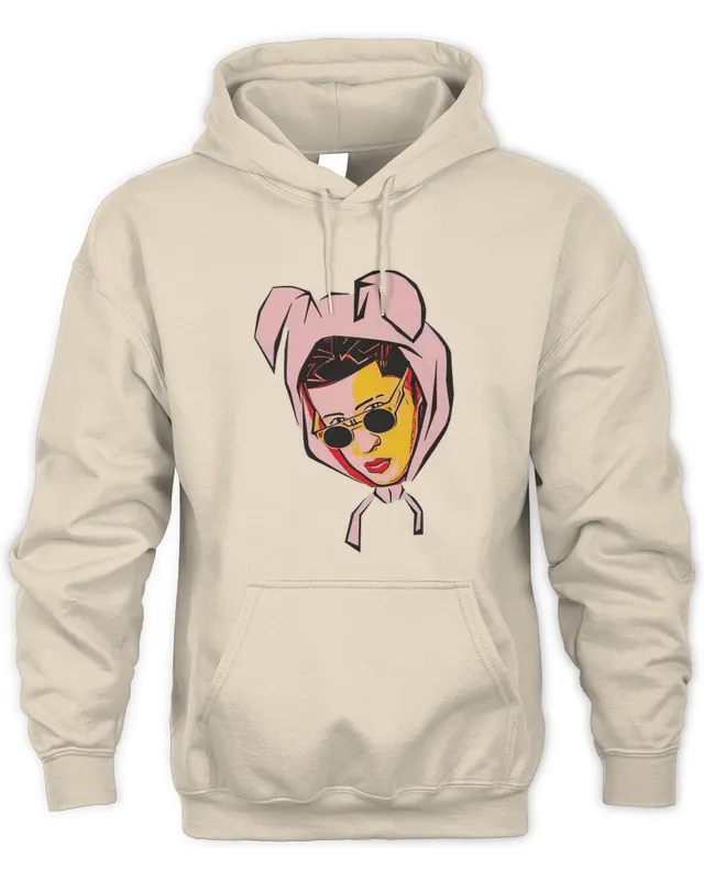 Hoodie Bad Bunny Merch Bad Bunny Character 
