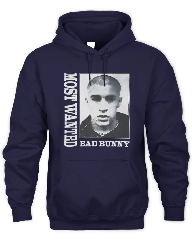New Hoodie Bad Bunny Tour Merch Most Wanted Tour Dates