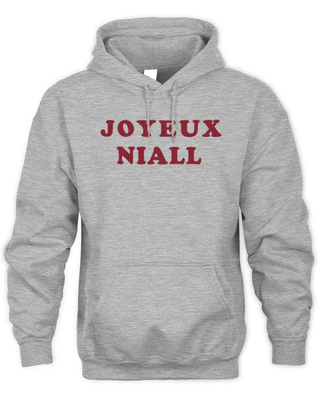 New Hoodie Niall Horan Merch Store Joyeux Niall Hoodie