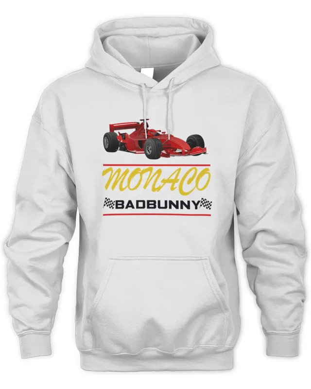 New Hoodie Bad Bunny Tour Merch Most Wanted Tour Monaco Race Car Tour Dates