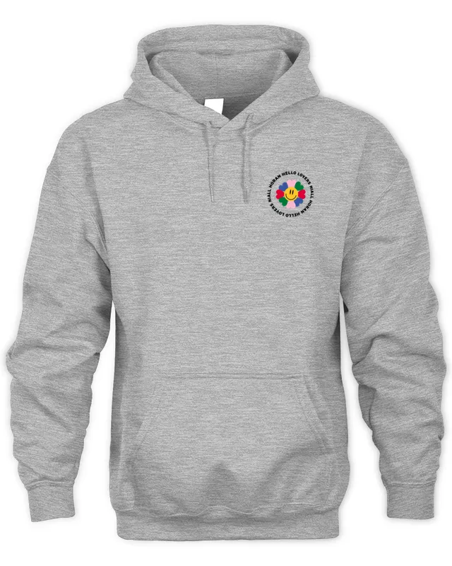 New Hoodie Niall Horan Merch Hello-Lovers-White