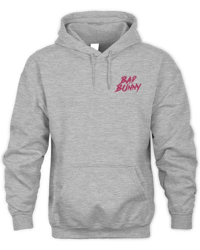 New Hoodie Bad Bunny Most Wanted Tour Merch Signature Real Fan Hoodie Swea
