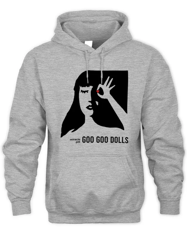 Hoodie Goo Goo Dolls Official Merch Miracle Pill Cover 