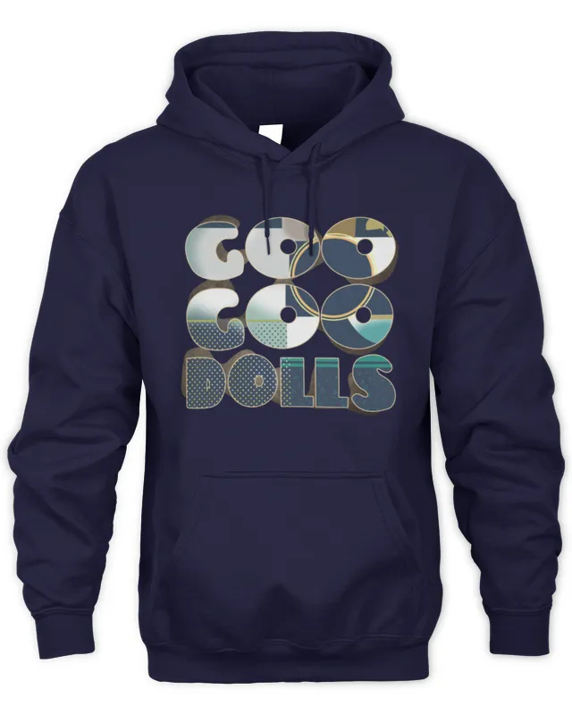 Hoodie Goo Goo Dolls Official Merch Rarities Bold Letters 