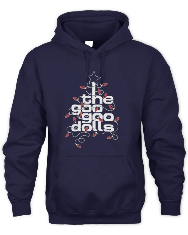 Hoodie Goo Goo Dolls Official Merch Holiday Tree 
