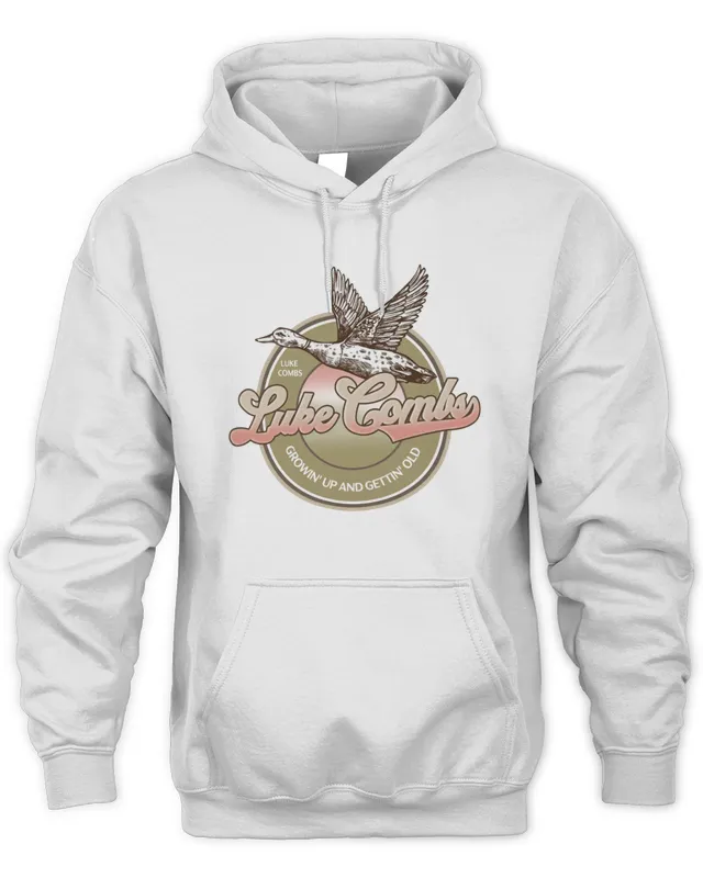 Hoodie Luke Combs Tour Merch Growin' Up And Gettin' Old Tour 