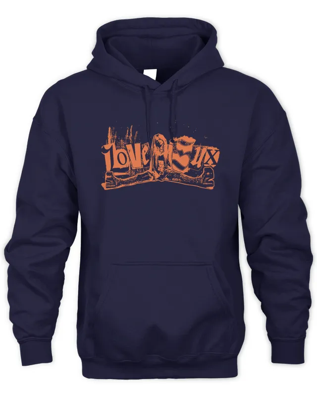 New Hoodie Avril Lavigne Merch Love Sux Ransom