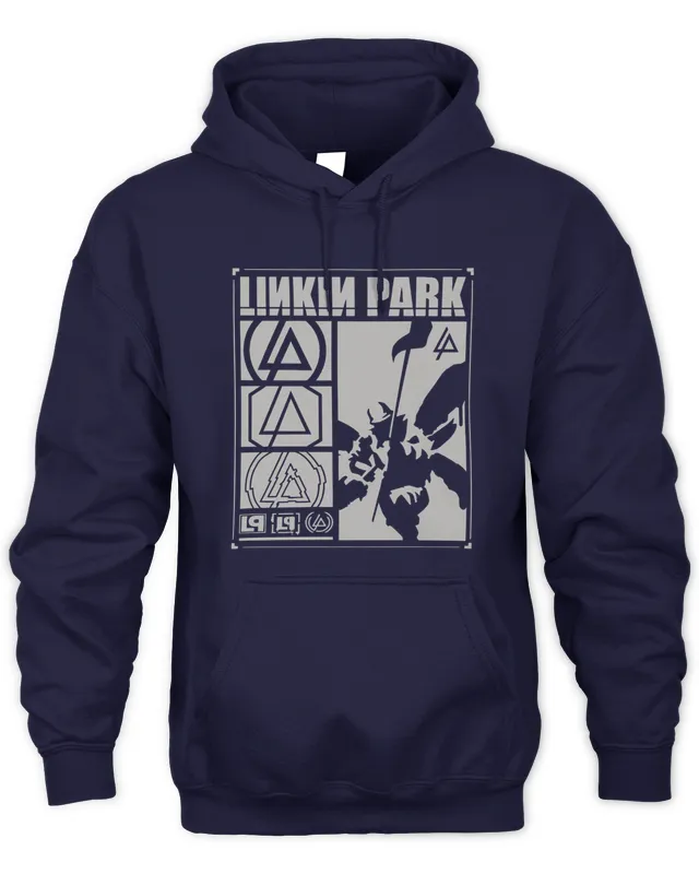 Hoodie Linkin Park Logos Rectangle 