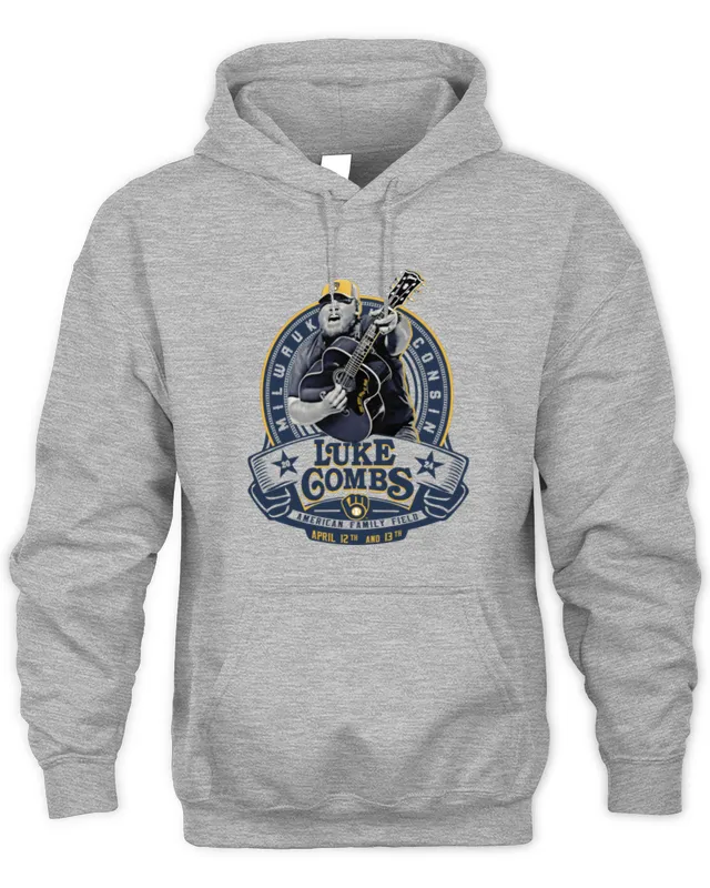 New Hoodie Luke Combs Merch Luke Combs Milwaukee