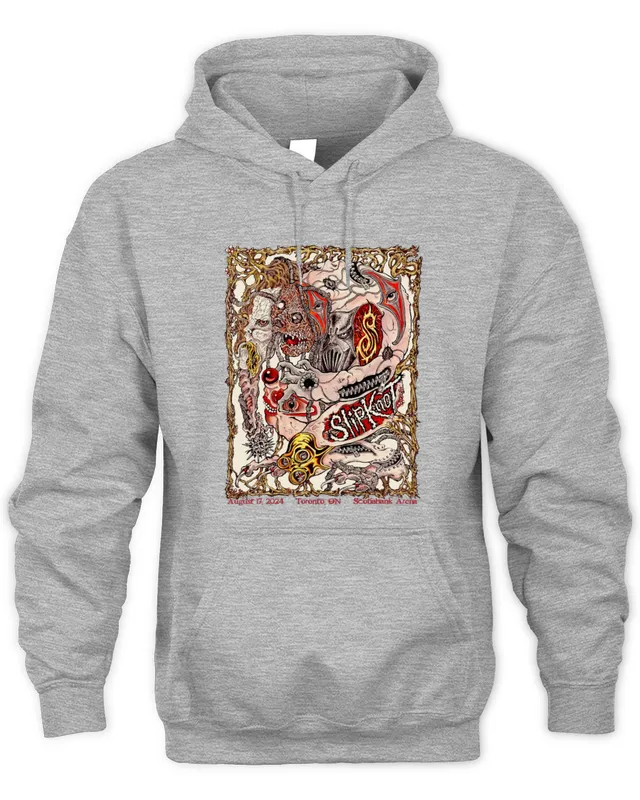 Hoodie Slipknot Band Merch Tour Toronto 