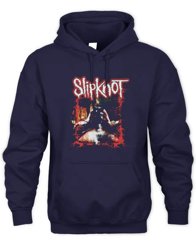 New Hoodie Slipknot Tour Merch Electric Chair Splatter