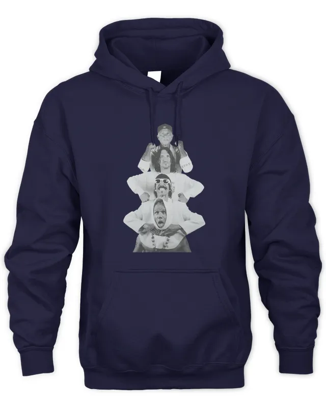 New Hoodie Red Hot Chili Peppers Tour Merch Four Wise Men
