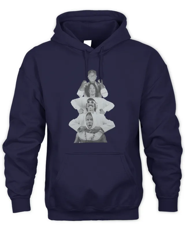 New Hoodie Rhcp Merch Red Hot Chili Pepper Four Wise Men Hoodie