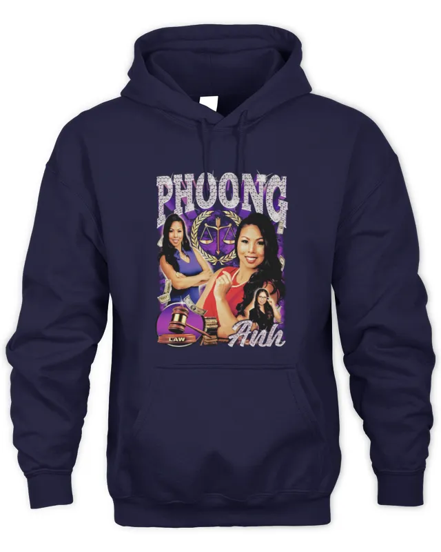 New Hoodie Bay Area Anh Phoong Black