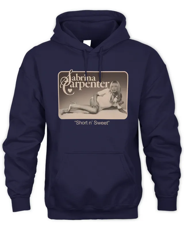 Hoodie Sabrina Carpenter Short n' Sweet Tour Merch