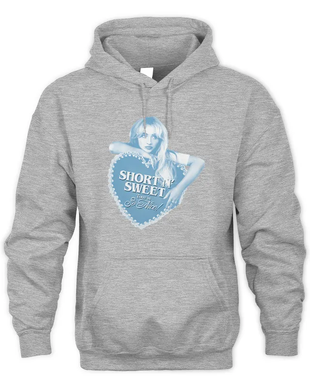 Hoodie Sabrina Carpenter Merch Short N' Sweet Tour is So Nice 