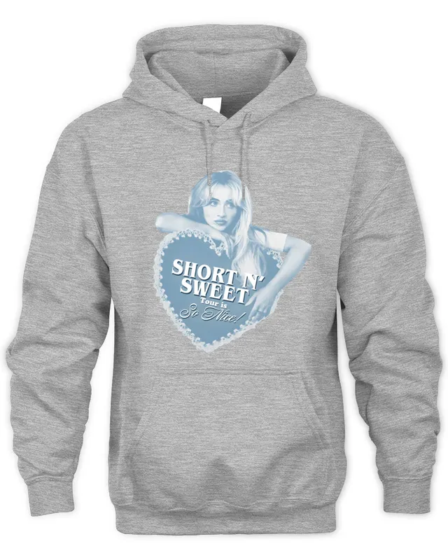 Hoodie Sabrina Carpenter Short n' Sweet Tour Merch Is So Nice 