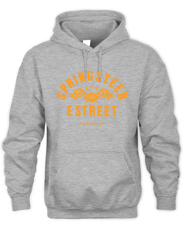New Hoodie Bruce Springsteen And The E Street Band Arch Flags World Tour Tee