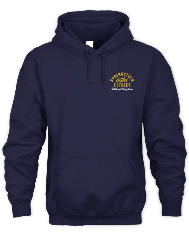 New Hoodie Bruce Springsteen And E Street Band Tour In Pittsburgh PA On Aug 15