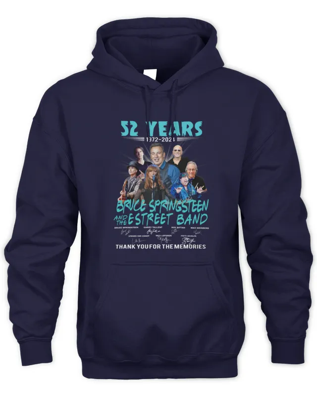 Hoodie 52th Anniversary 1972- Signature Bruce Springsteen s
