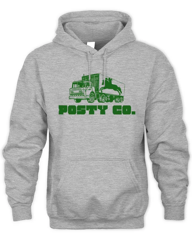 Hoodie Official Posty Co. Thermal Post Malone Clothing