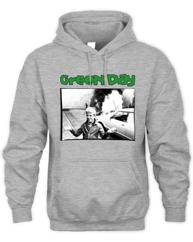 New Hoodie Saviors Throwback Tour Tee Green Day Official Clothing