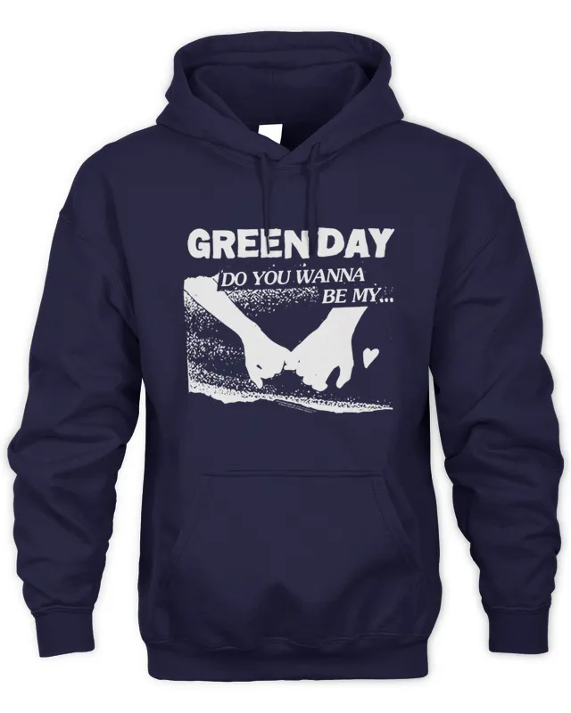 Hoodie Rock Roll Repeat Green Day Do You Wanna Be My Tee