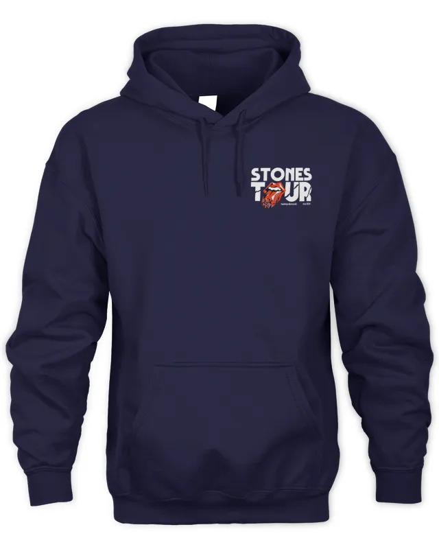 New Hoodie New Rolling Stones Merch Hackney Diamond Tongues Tour Tee