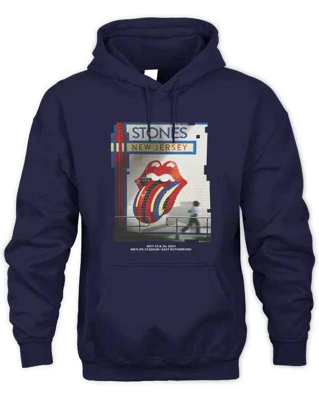 New Hoodie Rolling Stones East Rutherford, Nj Merch