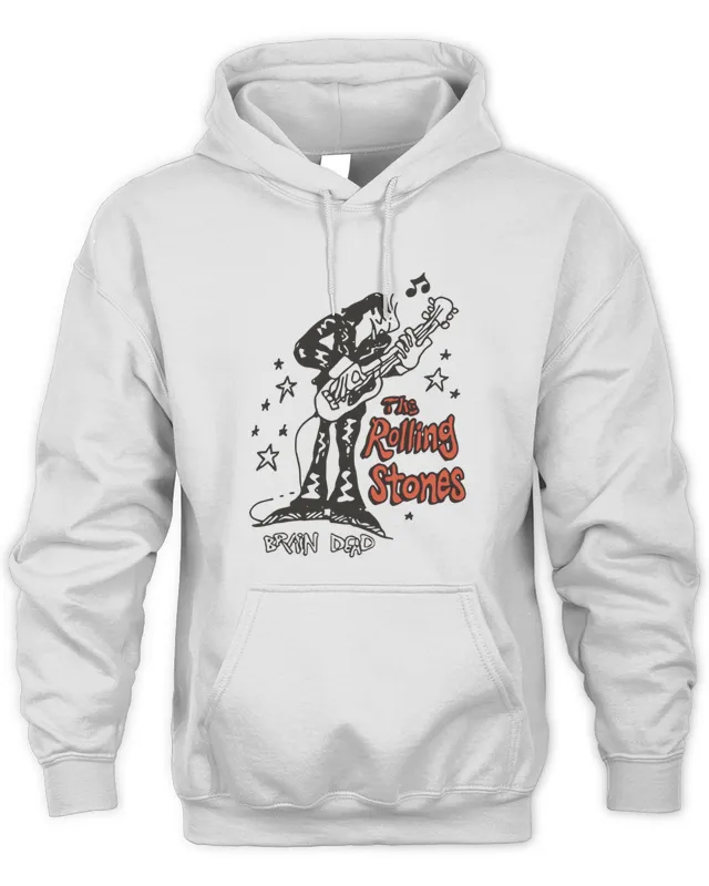 New Hoodie Rs No. 9 x The Rolling Stones x Brain Dead Studios Satisfaction Tee