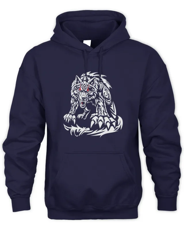 New Hoodie Jacob Fatu Wolf Black