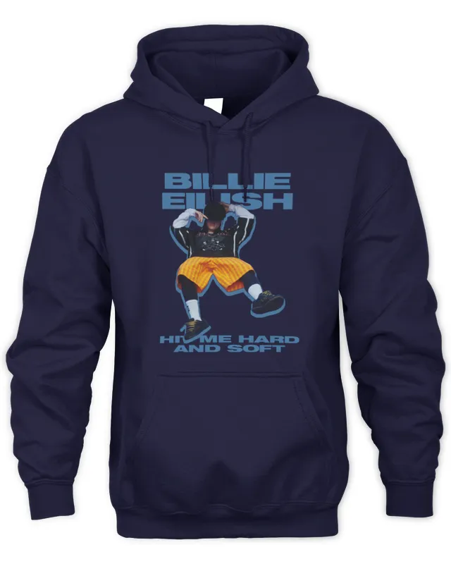 New Hoodie Billie Eilish Hit Me Hard And Soft Tee