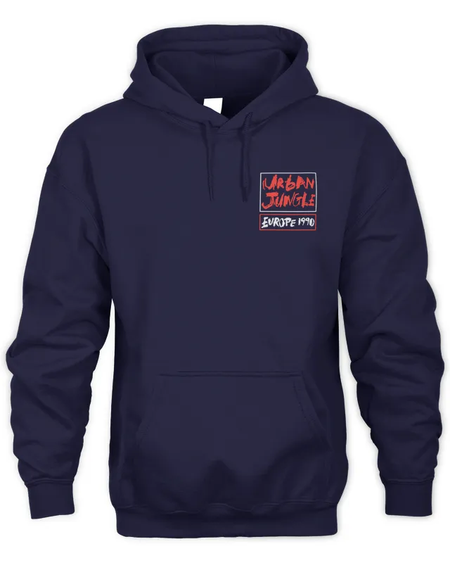 New Hoodie Rolling Stones X Urban Jungle Charcoal ’90 Tour Tee