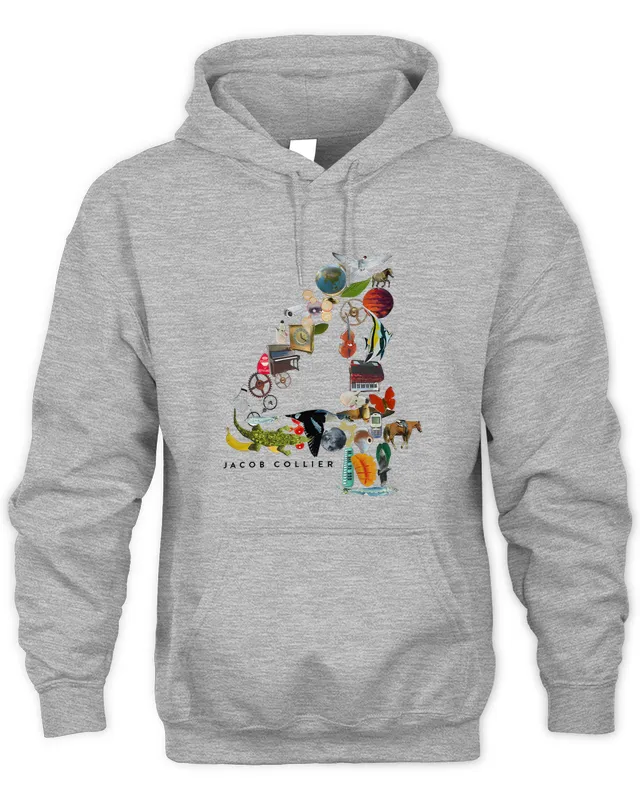 Hoodie Official Jacob Collier I Sang On Djesse Vol 4 White Merch Hoodie