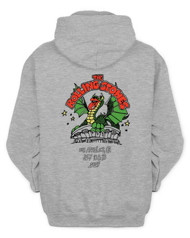Hoodie The Rolling Stones x Brain Dead Studios La Dragon 