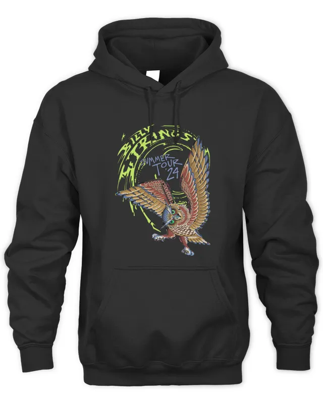 Hoodie Official Billy Strings Red Owl Squishyeyes Summer Tour '24