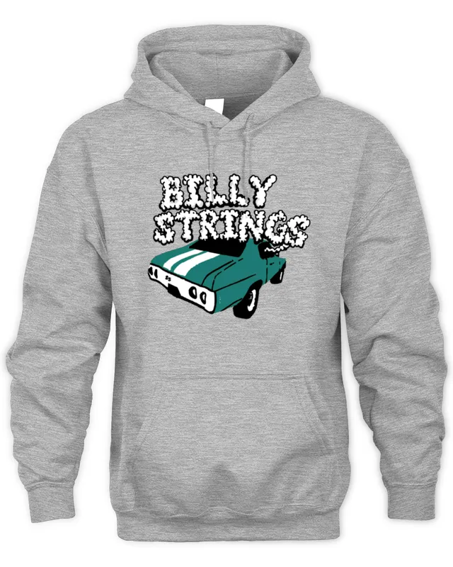 Hoodie Willie x Billy Strings Highway Prayers Green Car Tee