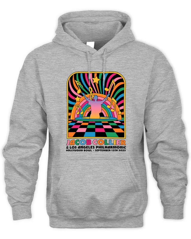 Hoodie Jacob Collier Merch Hollywood Bowl 