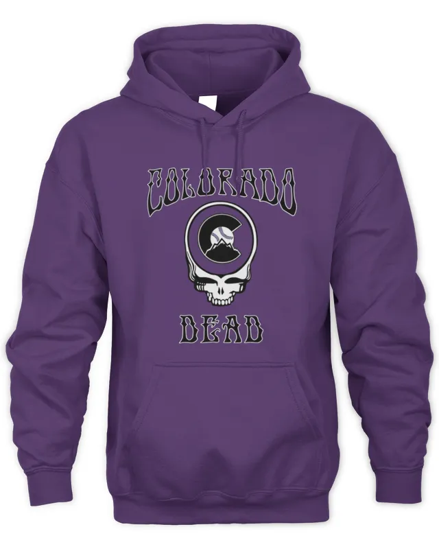 Hoodie Colorado Baseball Grateful Dead 