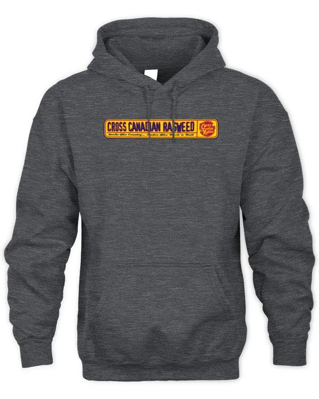 Hoodie Cross Canadian Ragweed Smells Like Country, Tastes Like Rock 'n Roll Swea