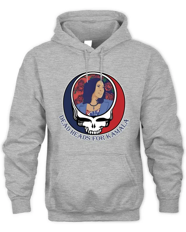 Hoodie Grateful Dead Merch Heads For Kamala Tee