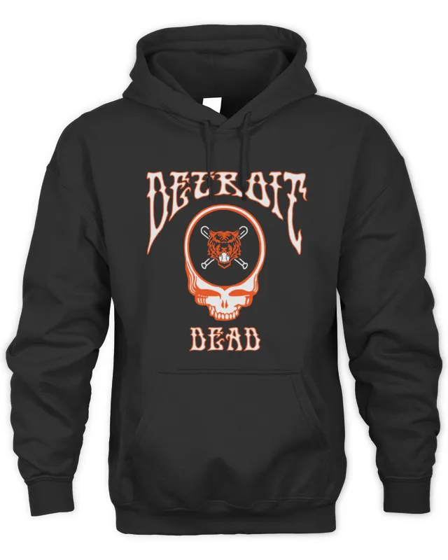 New Hoodie Detroit Baseball Grateful Dead