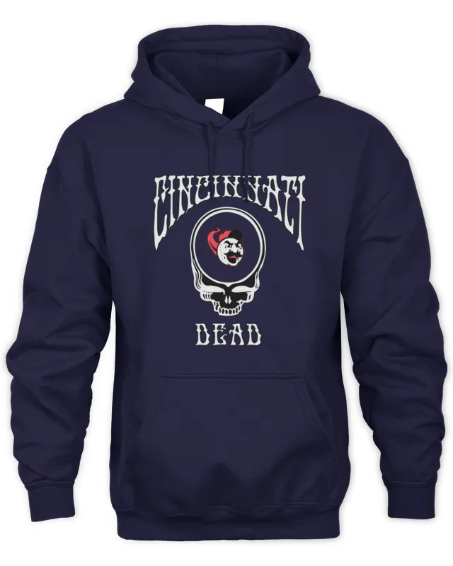 Hoodie Cincinnati Baseball Grateful Dead 